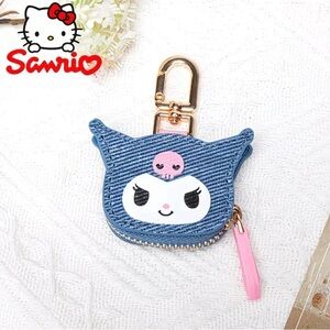 RESTOCKED Sanrio Kuromi Denim Coin Pouch